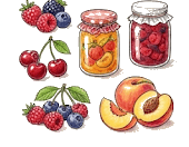 Obst Illustration