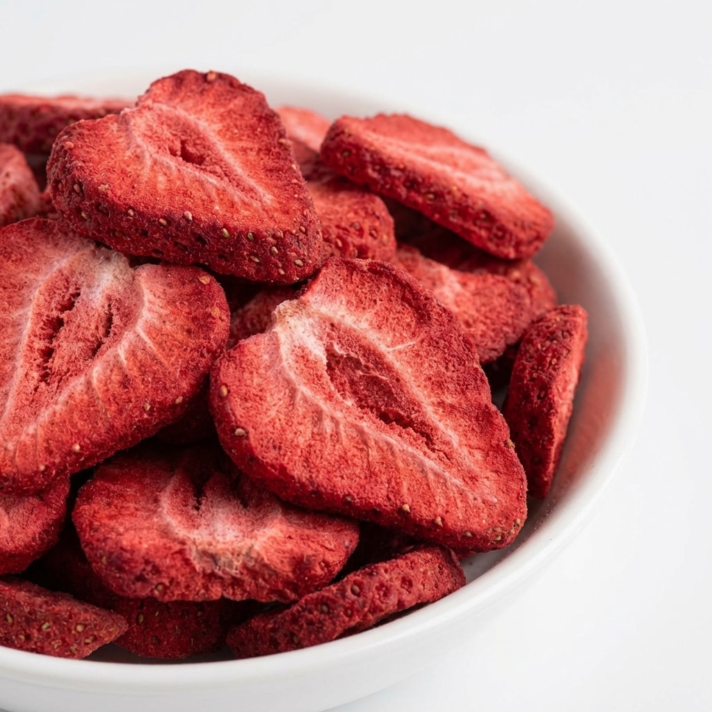 Gefriergetrocknete Erdbeeren